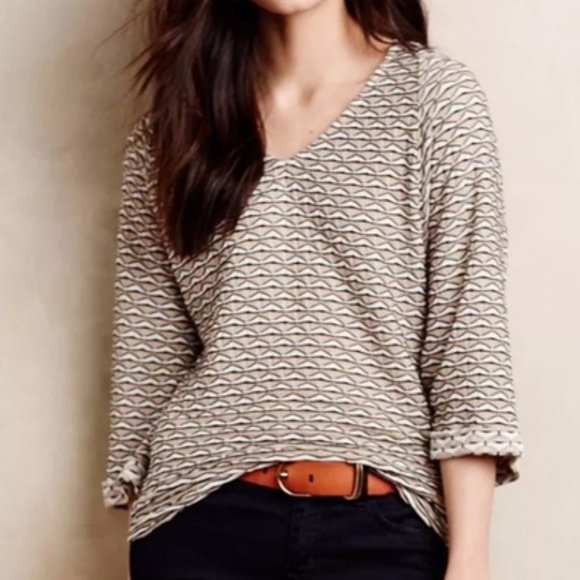 Anthropologie Tops - Anthropologie | Postmark Avana Textured Top - Sz L